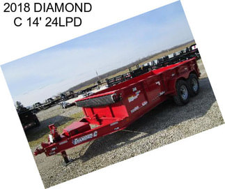 2018 DIAMOND C 14\' 24LPD