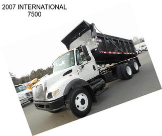 2007 INTERNATIONAL 7500