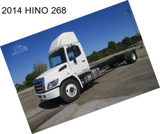 2014 HINO 268