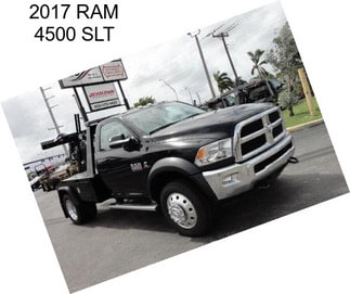 2017 RAM 4500 SLT