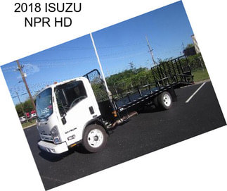 2018 ISUZU NPR HD