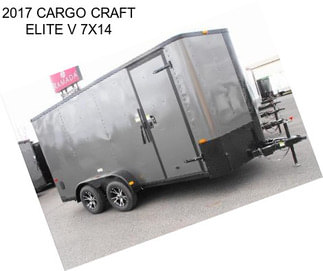 2017 CARGO CRAFT ELITE V 7X14