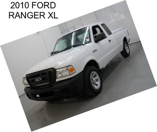 2010 FORD RANGER XL