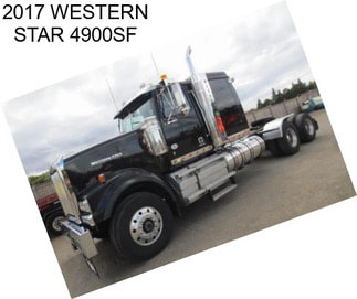 2017 WESTERN STAR 4900SF