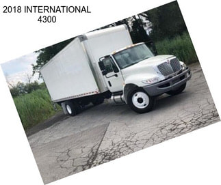 2018 INTERNATIONAL 4300