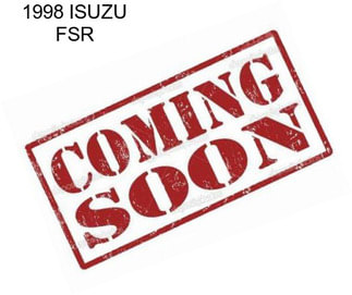 1998 ISUZU FSR