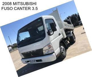 2008 MITSUBISHI FUSO CANTER 3.5