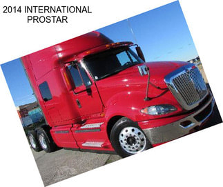 2014 INTERNATIONAL PROSTAR