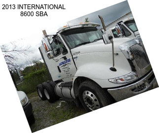 2013 INTERNATIONAL 8600 SBA