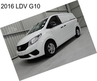 2016 LDV G10