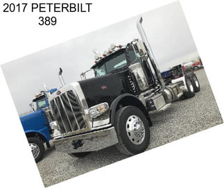 2017 PETERBILT 389