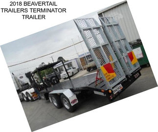 2018 BEAVERTAIL TRAILERS TERMINATOR TRAILER