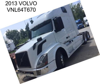 2013 VOLVO VNL64T670