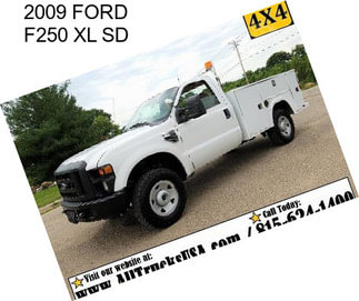 2009 FORD F250 XL SD