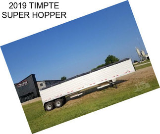 2019 TIMPTE SUPER HOPPER