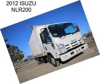 2012 ISUZU NLR200