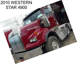 2010 WESTERN STAR 4900