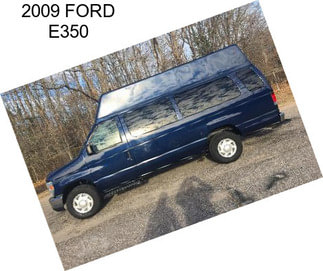 2009 FORD E350