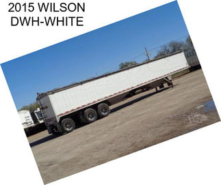 2015 WILSON DWH-WHITE