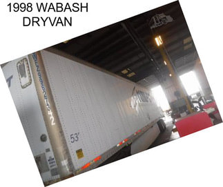 1998 WABASH DRYVAN