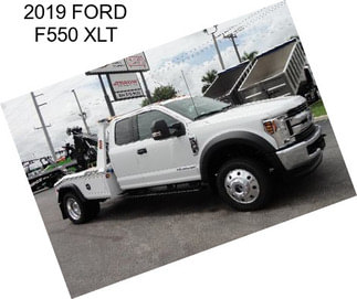 2019 FORD F550 XLT