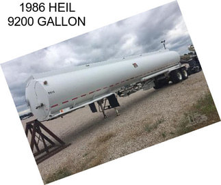 1986 HEIL 9200 GALLON