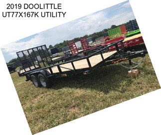 2019 DOOLITTLE UT77X167K UTILITY