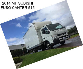 2014 MITSUBISHI FUSO CANTER 515