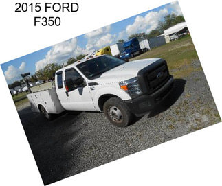 2015 FORD F350