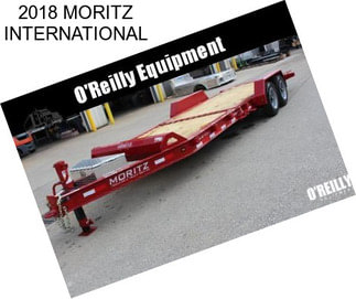 2018 MORITZ INTERNATIONAL