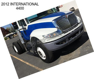 2012 INTERNATIONAL 4400