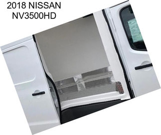 2018 NISSAN NV3500HD