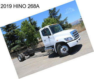 2019 HINO 268A