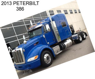 2013 PETERBILT 386