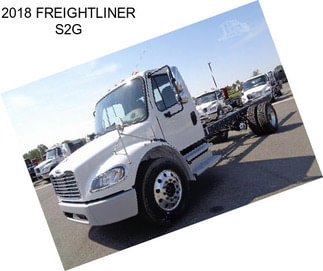 2018 FREIGHTLINER S2G