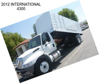 2012 INTERNATIONAL 4300