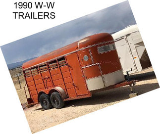 1990 W-W TRAILERS