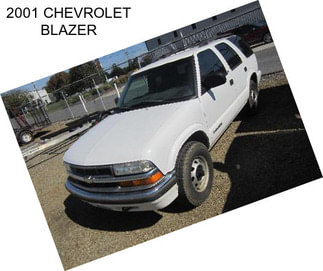 2001 CHEVROLET BLAZER