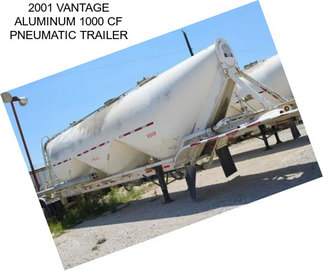 2001 VANTAGE ALUMINUM 1000 CF PNEUMATIC TRAILER