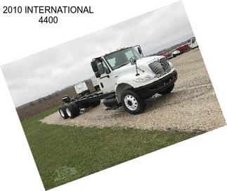 2010 INTERNATIONAL 4400