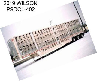2019 WILSON PSDCL-402