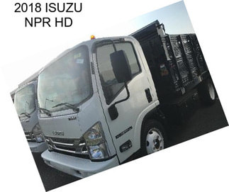 2018 ISUZU NPR HD