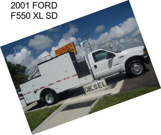 2001 FORD F550 XL SD