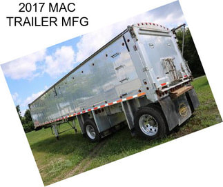 2017 MAC TRAILER MFG