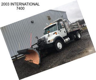 2003 INTERNATIONAL 7400