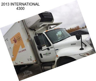 2013 INTERNATIONAL 4300