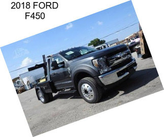 2018 FORD F450