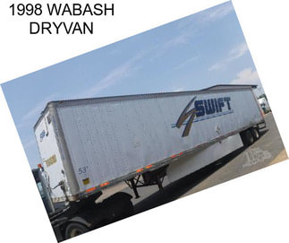 1998 WABASH DRYVAN