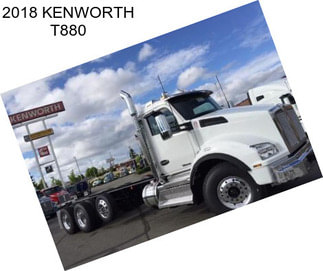 2018 KENWORTH T880