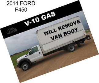 2014 FORD F450